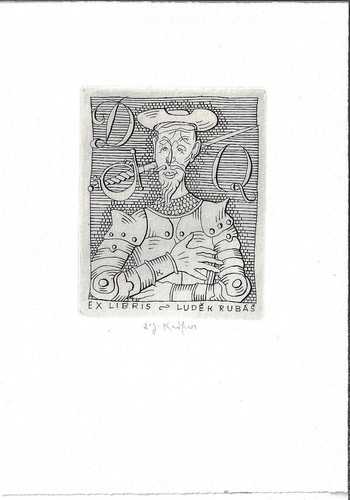 Ladislav kaspar exlibris - ladislav, j.