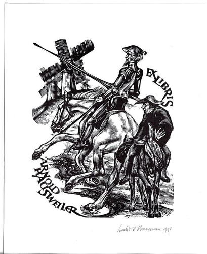 Leslie benenson exlibris - leslie,
