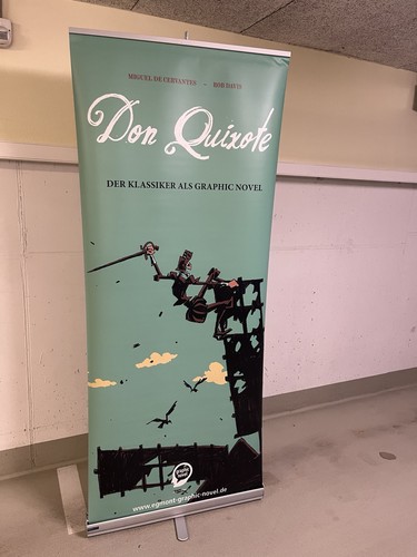 Werbeaufsteller don quixote - werbeaufsteller,